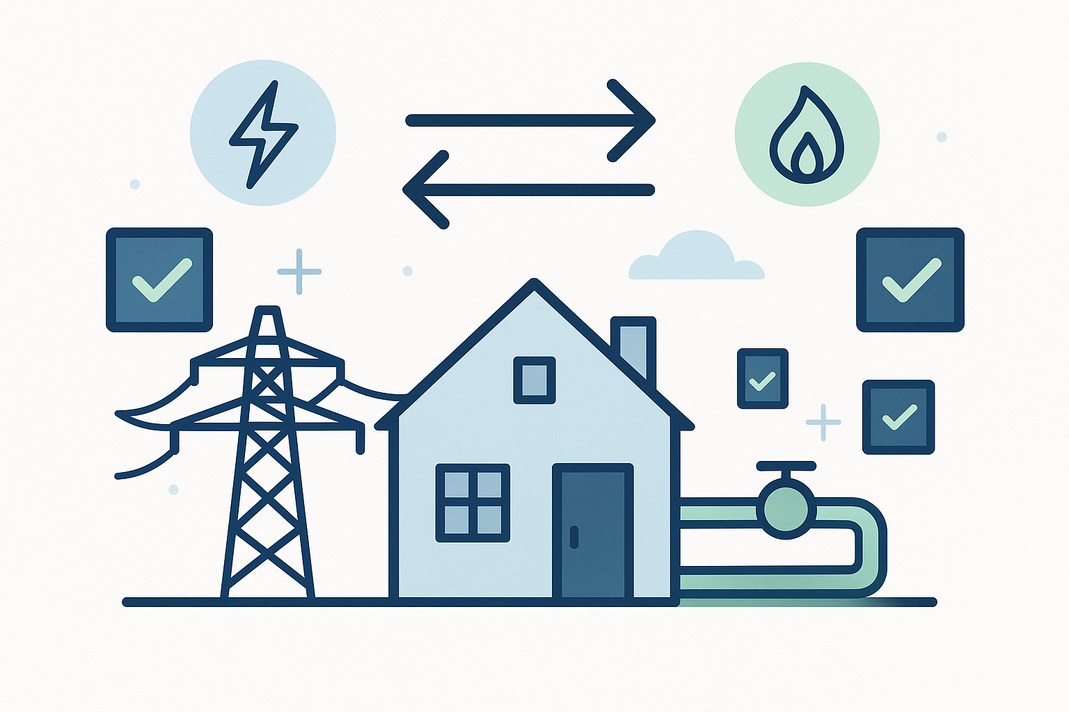 Strom und Gas wechseln